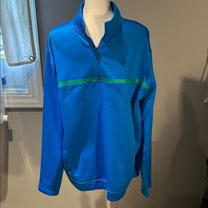 Nike Golf Blue Therma-Fit Pullover